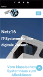 Mobile Screenshot of netz16.de