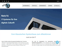 Tablet Screenshot of netz16.de